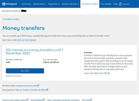 barclays premier daily transfer limit.